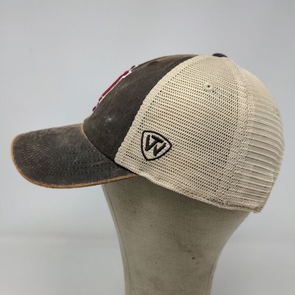 Top of the World Men's IU Indiana Hoosiers Snapback Hat Brown Tan OSFA - Picture 7 of 15